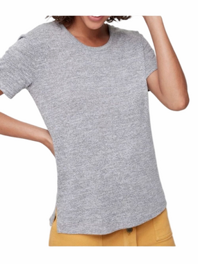 97.Wilfred Heathered Gray Short-Sleeve Tee